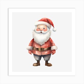 Santa Claus 3 Art Print