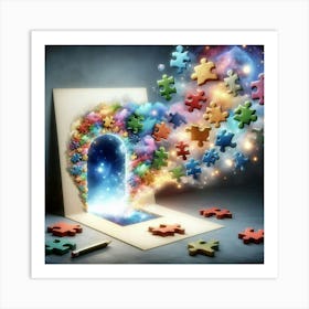 Jigsaw Puzzle 2 Art Print