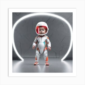 Space Baby 1 Art Print