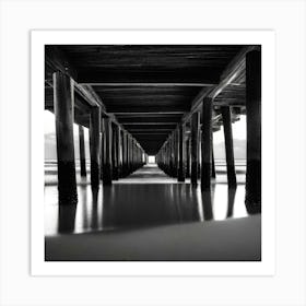 Under The Pier 8 Art Print