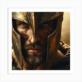 Sparta Warrior Art Print