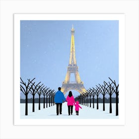 Paris Eiffel Tower 11 Art Print