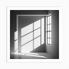 Shadows Of A Window 1 Art Print