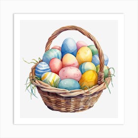 Easter Basket 10 Art Print