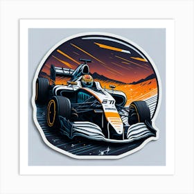 Artwork Graphic Formula1 (146) Art Print