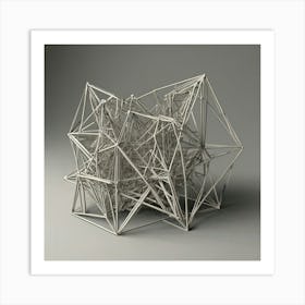 Abstract Sculpture 1 Art Print