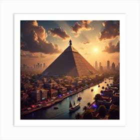 Egypt City Art Print