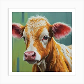 Cute Calf 6 Art Print