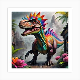 T-Rex Art Print