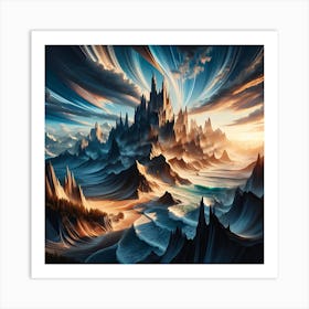 Dreamscape 7 Art Print