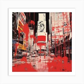 Times Squares 3 Art Print