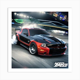 Need For Speed 50 Art Print