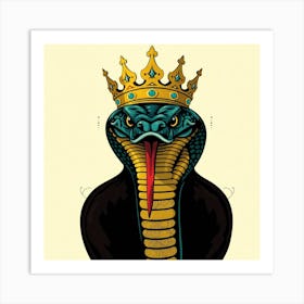 King Cobra Art Print