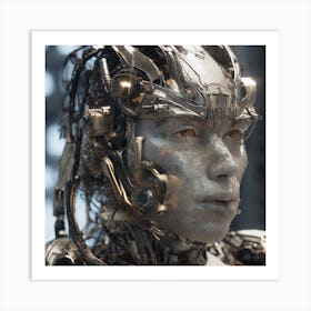 Cyborg 63 Art Print