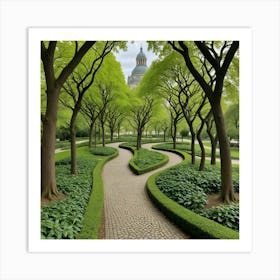 St Peter'S Park Art Print