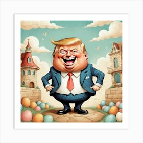 Trumpty Dumpty Art Print