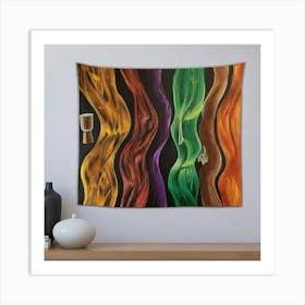 Rainbows Wall Tapestry Art Print