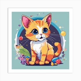 Cute Kitten 1 Art Print