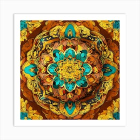 Mandala 10 Art Print