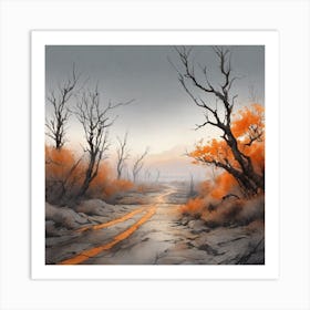 Road To Nowhere 1 Art Print