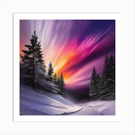 Aurora Borealis 116 Art Print