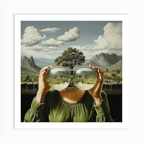 'Mirrors' Art Print