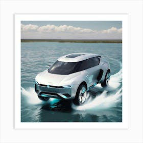 Futuristic Car Art Print