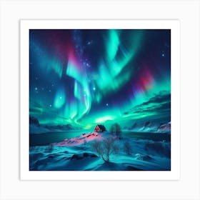 Auroras 1 Art Print