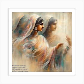 Indian Women 1 Art Print