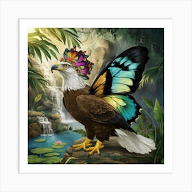 Eagle Fairy Art Print