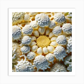 Cauliflower Flower 1 Art Print