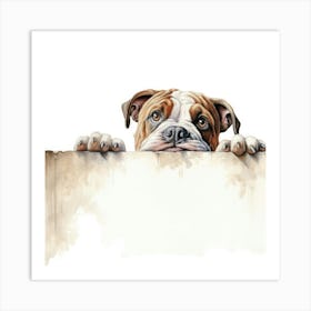 Bulldog 3 Art Print