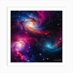 Spiral Galaxy 7 Art Print