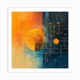 Abstract Painting 8 Art Print