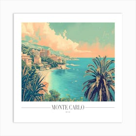 Monte Carlo 1 Art Print