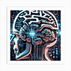 Artificial Intelligence 118 Art Print