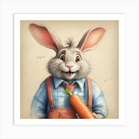 Bunny Rabbit 11 Art Print