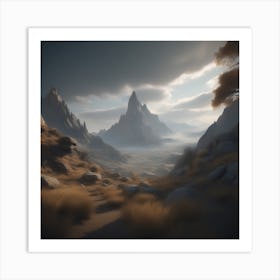 Landscape - Landscape Stock Videos & Royalty-Free Footage 19 Art Print