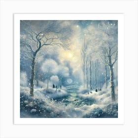 Winter Landscape 7 Art Print