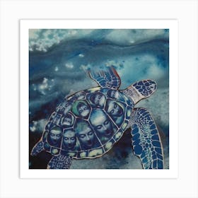 Buddha Tortoise Art Print