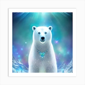 Polar Bear Art Print