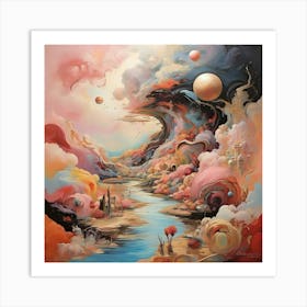 'Cloudscape' Art Print