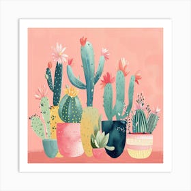 Cactus Art Print