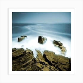 Rocky Shore Art Print