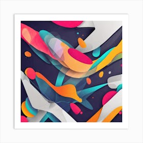 Abstract Abstract Art 3 Art Print