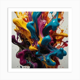 Splash Of Color Art Print