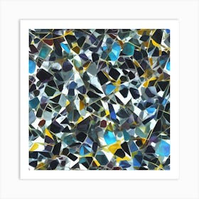 Shattered Glass 1 Art Print