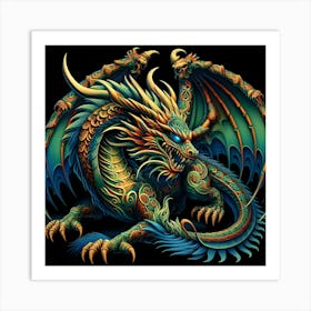 Dragon Art Print