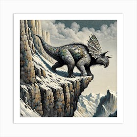 Triceratops Art Print