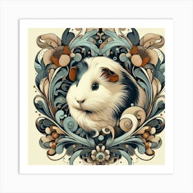 A guinea pig 1 Art Print